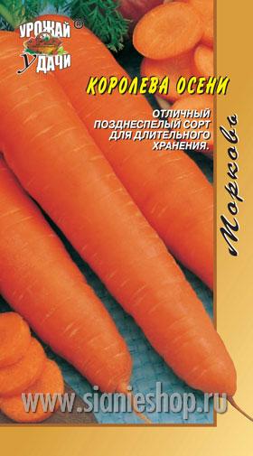 Cемена Морковь Королева Осени